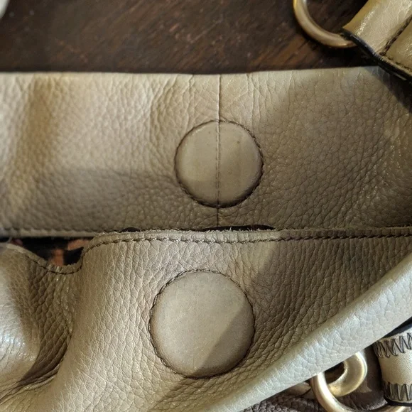 B Makowsky Hopo bag leather Over Size purse - Picture 3 of 8